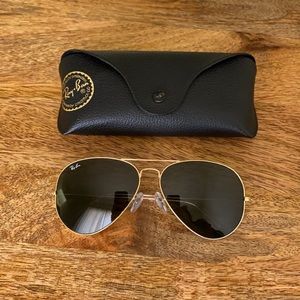 Ray ban aviators - great condition